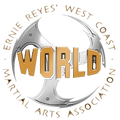 Ernie Reyes's West Coast World Martial Arts - Flying Sidekicks logo