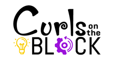 Curls on the Block logo