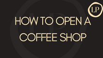 How to open a badass coffee shop (that actually makes money) logo