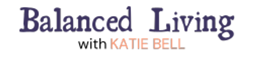 Balanced Living with Katie Bell logo