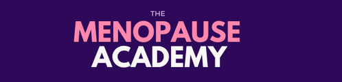 Menopause Academy with         The Menopause Whisperer logo