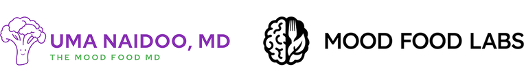 Dr. Uma Naidoo + Mood Food Labs logo