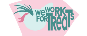 We Work for Treats logo