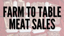 Farm to Table Meat Sales logo