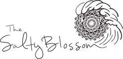 The Salty Blossom logo