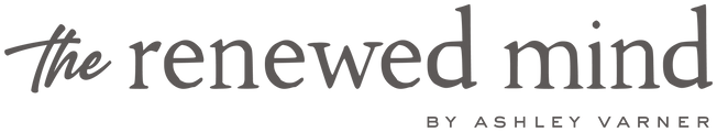 The Renewed Mind by Ashley Varner logo