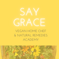 Say Grace: Vegan FoodCulture Academy logo