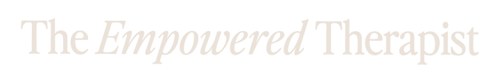The Empowered Therapist's Learning Lounge logo