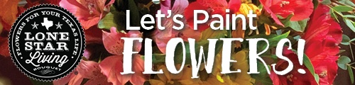 Let's Paint Flowers! logo