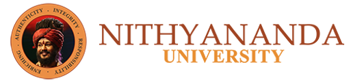 Nithyananda University logo