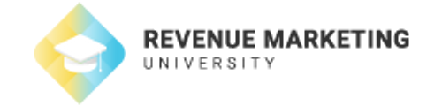 Revenue Marketing University logo