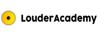 Louder Academy logo