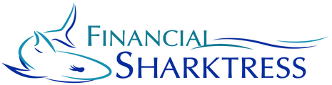 FINancial Sharktress's School for Sharks! logo