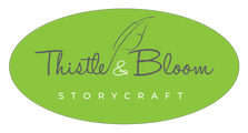 Thistle & Bloom Storycraft logo