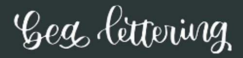 Bealettering  logo