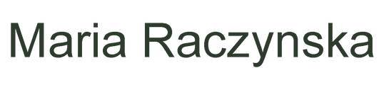 Maria Raczynska - Watercolors logo