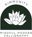 Kimmunity - Learn Mindful Modern Calligraphy logo