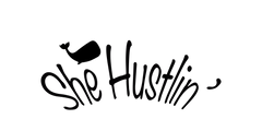 shehustlin logo