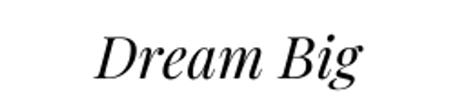 Dream Big logo