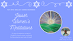Jewish Women's Meditations