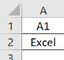 A1 Excel