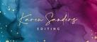 Karen Sanders Editing