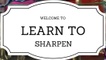 Learn To Sharpen Academy