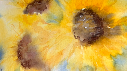 Product image for Loose and Easy Sunflowers, Workshop Replay