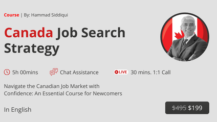 Product image for Canada Job Search Strategy