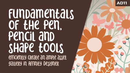 Product image for Affinity Designer 011 - Fundamentals of Vector Drawing