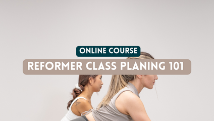 Product image for Reformer Pilates Class Planning 101