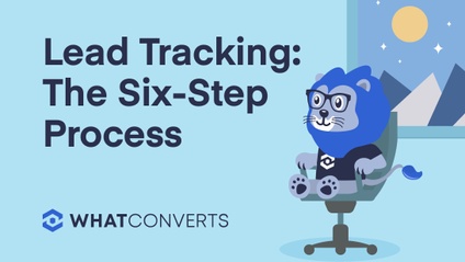 Product image for Lead Tracking: The Six-Step Process