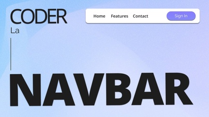 Product image for Coder la navbar.