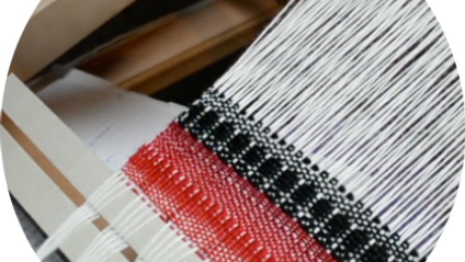 Product image for Weaving with two heddles