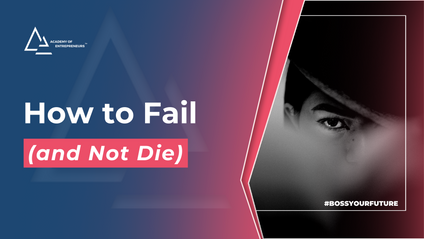 Product image for Term 5 2025 - How to Fail (and not Die) - Monday and Tuesday Class [Diploma of Business A]