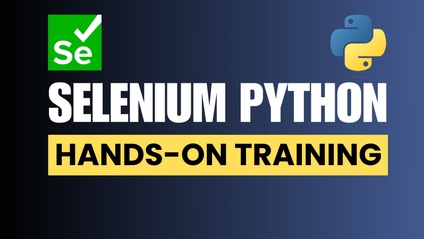 Product image for Full Stack Selenium with Python Training