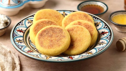 Product image for Moroccan Harcha (Pan-Fried Semolina Bread)