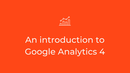 Product image for An introduction to Google Analytics 4