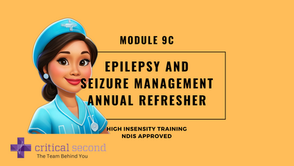 Product image for Critical Second Module 9C- Epilepsy and Seizure Management Annual Competency Refresher.