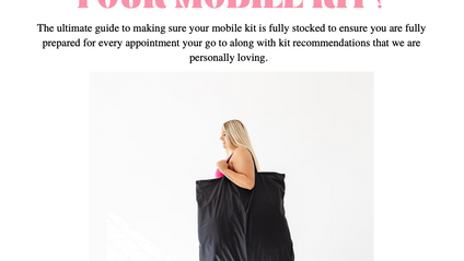 Product image for Mobile Kit Must-Have's & Recommendations