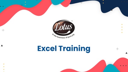 Product image for Lotus Chocolates | Excel Training | January 2025