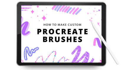 Product image for How to Make Procreate Brushes