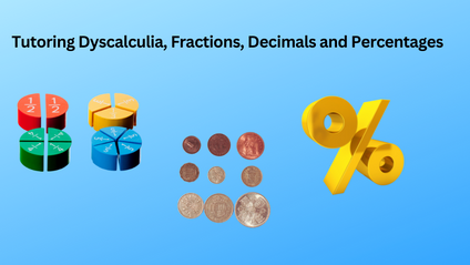 Product image for *Tutoring Dyscalculia, Fractions, Decimals and Percentages 1-2