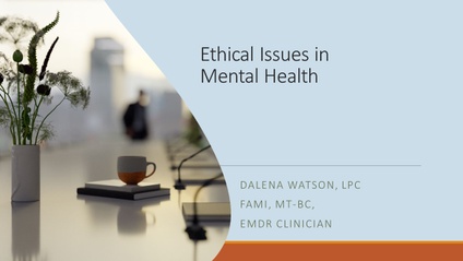 Product image for Ethics in Mental Health for Music Therapists