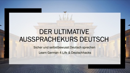 Product image for Paket M: Der Ultimative Aussprachekurs + Typische Elemente der deutschen Aussprache 
