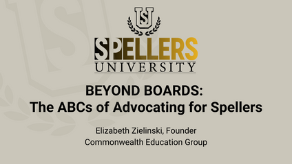 Product image for BEYOND BOARDS: The ABCs of Advocating for Spellers