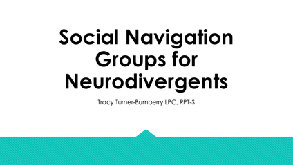 Product image for Social Navigation Groups for Neurodivergents