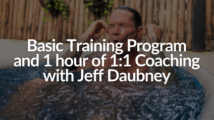 Product image for Basic Training Program + 1 hour of 1:1 Coaching with Jeff Daubney