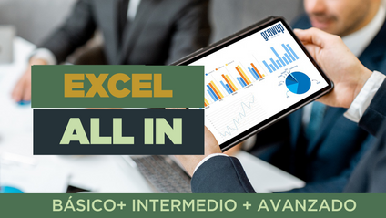 Product image for Excel ALL-IN: Básico + Intermedio + Avanzado