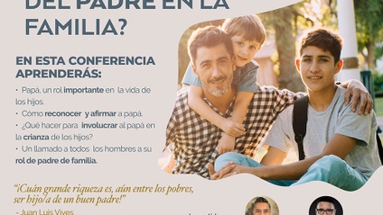 Product image for Conferencia "¿Cuál es la función del padre en la familia?"